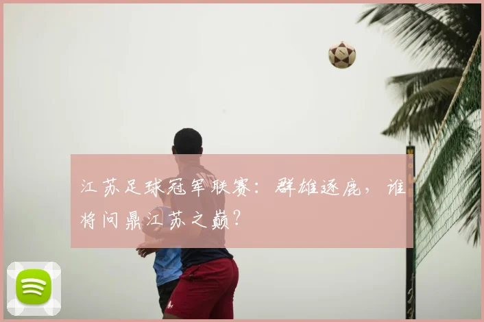江苏足球冠军联赛：群雄逐鹿，谁将问鼎江苏之巅？